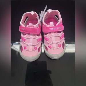OshKosh B'gosh Pink Kids Girls Toddler Shoes Sandals with Adjustable Straps